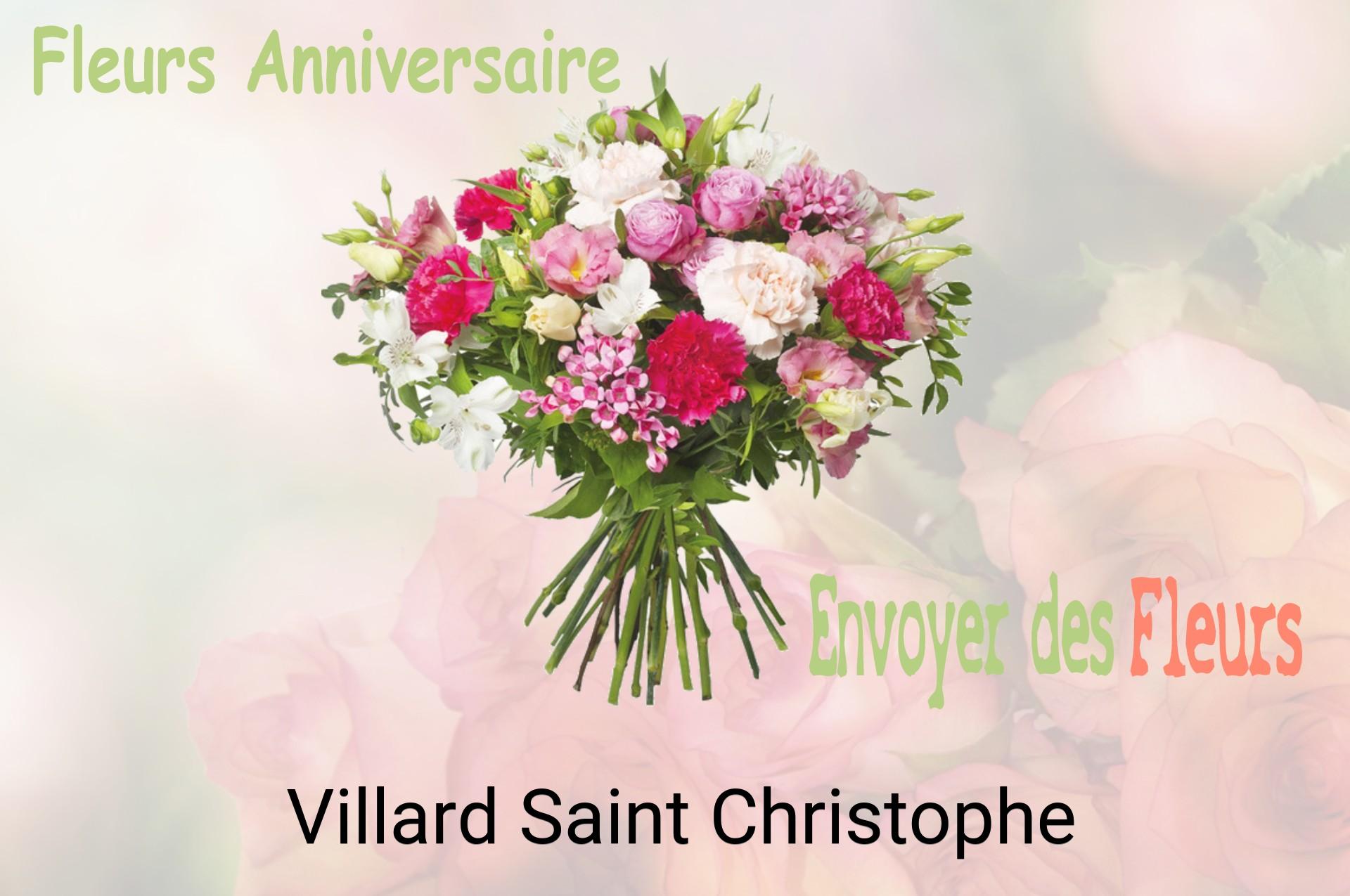Bouquet de fleurs d’anniversaire livré à Villard-Saint-Christophe