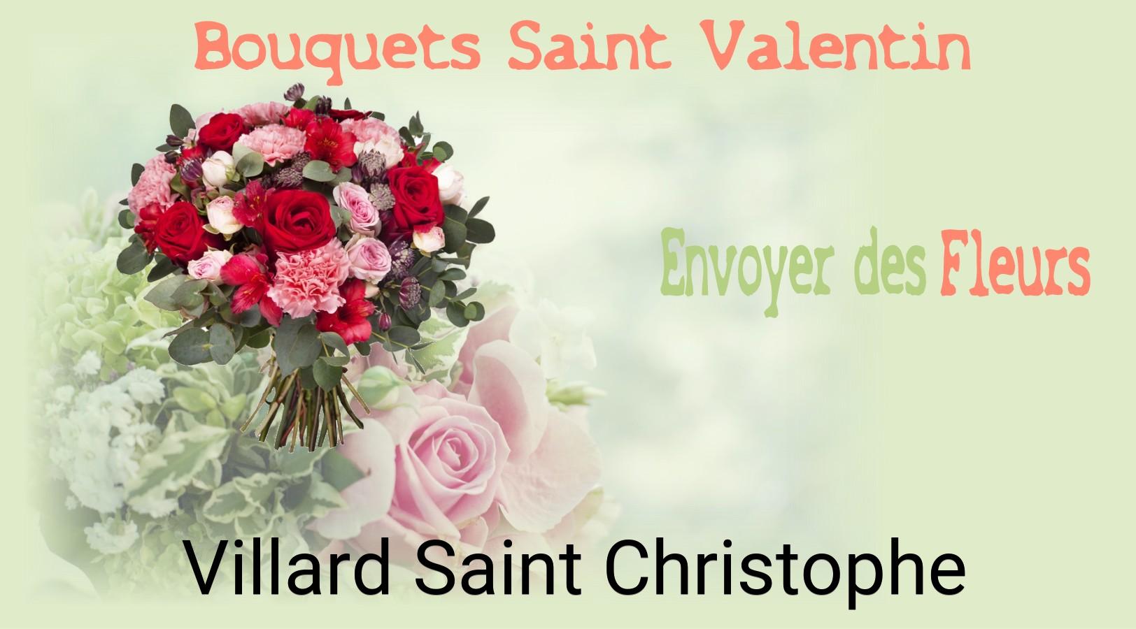 Roses de Saint-Valentin livrées à Villard-Saint-Christophe